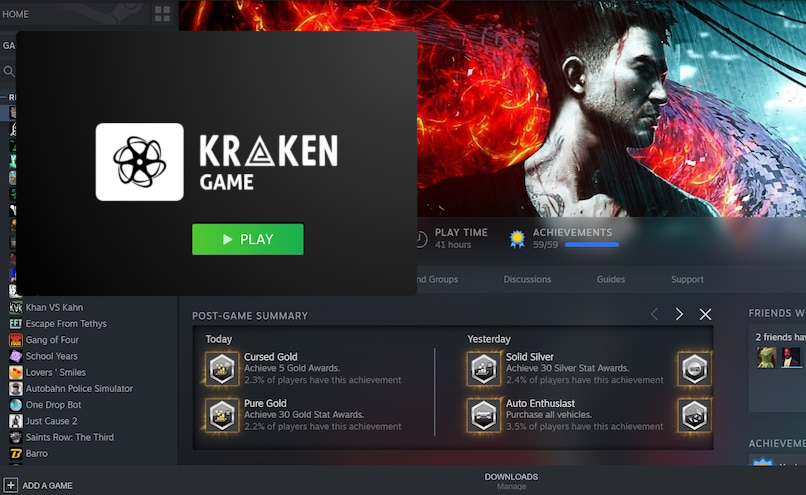 Доступная игра на маркетплейсе Кракена